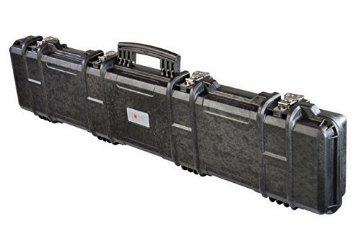 NOMIS Gewehrkoffer Waffenkoffer Gun Case 125x30x13cm staub- wasserdicht schwarz