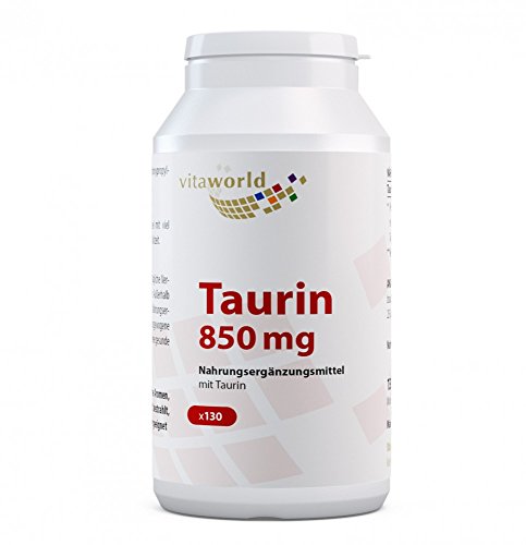 Vita World Taurin 850mg 130 Kapseln Apotheken Herstellung