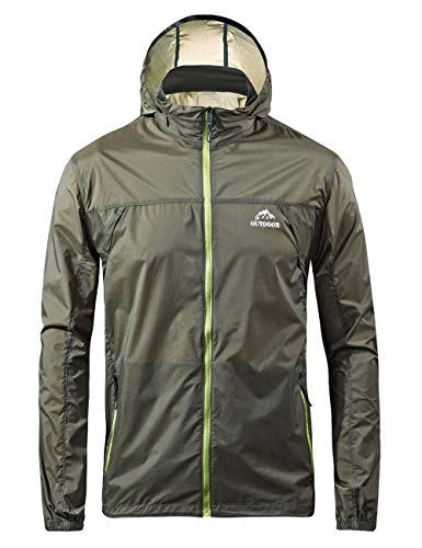 Herren Radtrikot Fahrradtrikot Radjacke Fahrradjacke Windbreaker Windjacke Softshell Lightweightjacke Regenjacke für Wandern Radfahren (XXXL, Sky Blue)