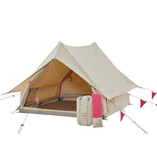 Nordisk Ydun Tech Mini Firstzelt 1-2 Personen Camping Haus Zelt Nylon Baumwolle Cherry