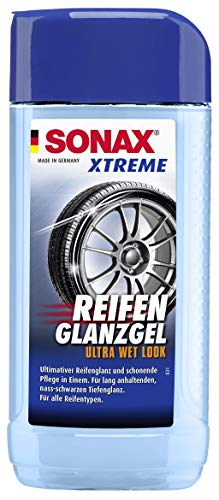 SONAX XTREME ReifenGlanzGel (500 ml) pflegt & schützt Gummi & Reifen vor Rissbildung & Farbausbleichung, lang anhaltender Reifenglanz | Art-Nr. 02352410