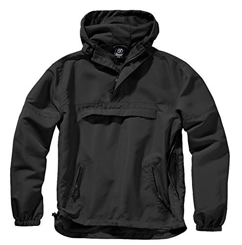 Brandit Summer Windbreaker, Schwarz, M