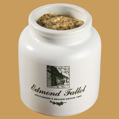 Fallot Moutarde de Dijon / grobkörnig, im Steintopf 250 ml.