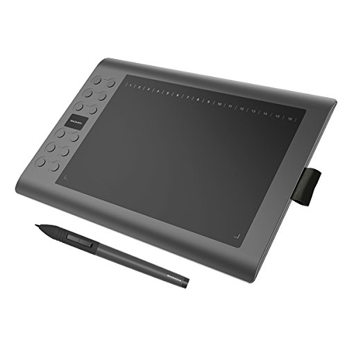 GAOMON M106K - Profi Grafiktablett mit Kabellosem Stift