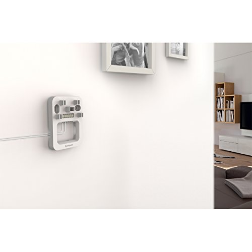Honeywell Verdrahteter Gong mit LED-Blitzlicht, Lautstärkeregelung und LED-Blitzlicht – Weiß DW313S