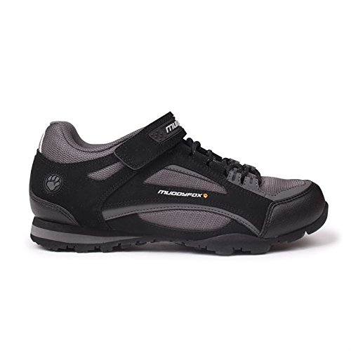 Muddyfox Herren Tour 100 Fahrradschuhe Schwarz/Anthrazit 44