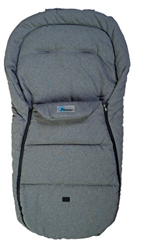 Altabebe AL2450L - 30  Sommerfußsack Lifeline für alle gängigen Kinderwagen, Buggys und Jogger, dunkelgrau