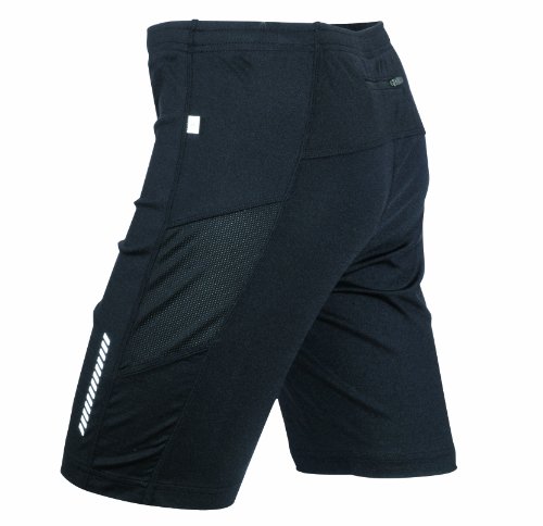 James & Nicholson Herren Sport Legging Running Short Tights schwarz (black) X-Large