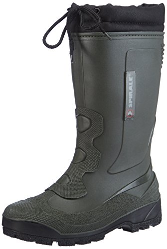 Spirale 7130 GEVOERDE Laars Groen 44, Unisex-Erwachsene Gefütterte Gummistiefel, Grün (Grün (Groen) 08), 44 EU