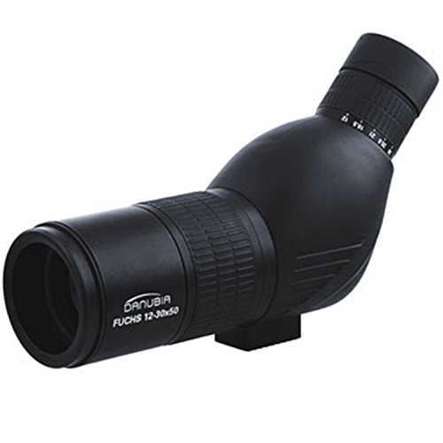 Dörr Danubia 538230 Zoom Spektiv Fuchs 12-30x50 (Gehäuse mit Gummiarmierung, 45 Grad Schrägeinblick) schwarz