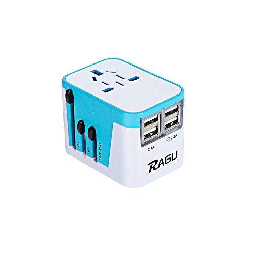 Ragu Universal Reiseadapter EU/UK/US/AU/Asia