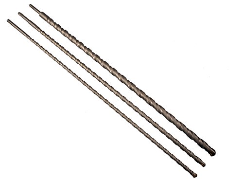 Betonbohrer Set SDS PLUS DRILL 12-16-25 x 1000mm Hammerbohrer Steinbohrer