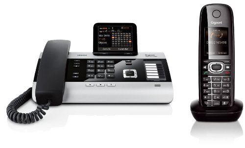 Siemens Gigaset DX600A SET mit 1x C59H Mobilteil - ISDN, Anrufbeantworter, Bluetooth ECO DECT