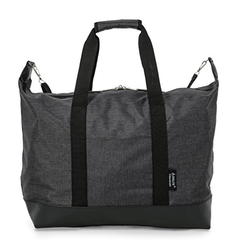 Ryanair 44L Maximal Größe des Handgepäck 55x40x20 Reisetasche Umhängetasche (Schwarz)