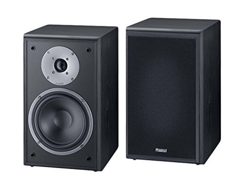 Magnat Monitor Supreme 202 I 1 Paar Regallautsprecher mit hoher Klangqualität I Passiv-Lautsprecherbox mit anspruchsvollem HiFi-Sound - Schwarz
