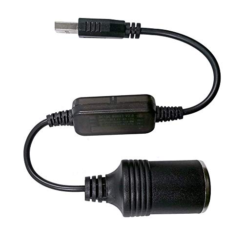 USB A Stecker auf 12 V Kfz Zigarettenanzünder Buchse Konverter