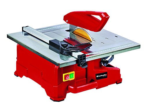 Einhell Fliesenschneidmaschine TC-TC 800 (800 W, 2.950 min-1, neigbarer Edelstahltisch mit Winkelskala, verstellbarer Winkelanschlag, Parallelanschlag mit Skala, inkl. Diamanttrennscheibe Ø 180)