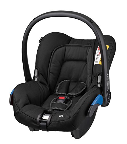 Maxi-Cosi Citi Babyschale, Kinderautositz, Auto-Kindersitz Gruppe 0+, schwarz
