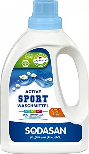 Sodasan Bio Sportwaschmittel active 750ml für Funktionskleidung und Goretex