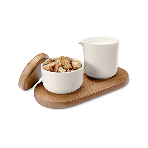 Barista Zuckerdose u. Milchkännchen inkl Tablett