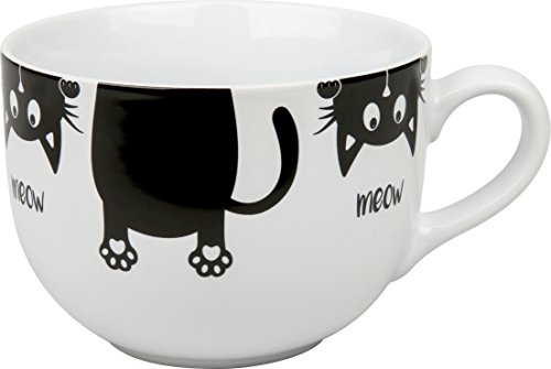 Geschenk Jumbotasse große Kaffeetasse Katze 600ml