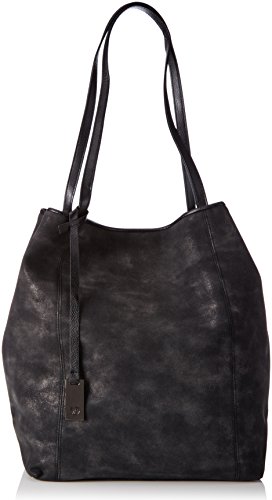 Tom Tailor Denim MILA 100024 Damen Shopper 44x35x16 cm (B x H x T), Schwarz (schwarz 60)