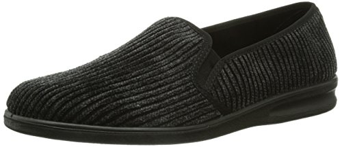 Romika Herren Präsident 122 Pantoffeln Schwarz (schwarz 100), 43 EU