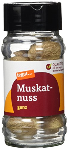 Tegut Muskatnuss ganz Gewürz, 30 g