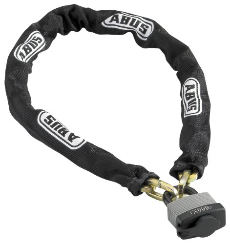 ABUS Kettenschloss Expedition-Chain 70/45/6 KS, Schwarz, 110 cm, 28679