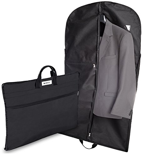 ARGIOX Anzugtasche / Anzugsack 'TRAVELLER' Mit Staufächern - Kleiderhülle Inklusive Ebook - 17' Laptopfach - Knitterfreier Transport - Anzugsack Als Handgepäck