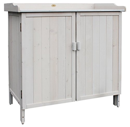 Habau Gartentisch Lino, grau, 98 x 48 x 95 cm, 3095