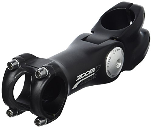 ZOOM verstellbarer Vorbau Ahead, black sandblast