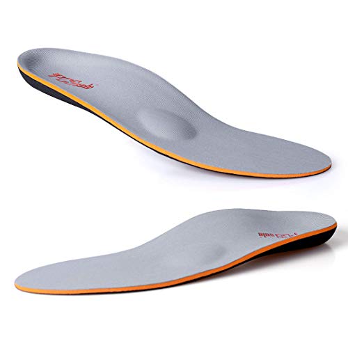 PCSsole Einlegesohlen Milder Plattfuß Orthetische Einlagen Komfort Arch Unterstützung für Flache Füße, Plantarfasziitis, Fußschmerzen und Fußfehlstellung- für Männer und Frauen(EU38-39(25cm))
