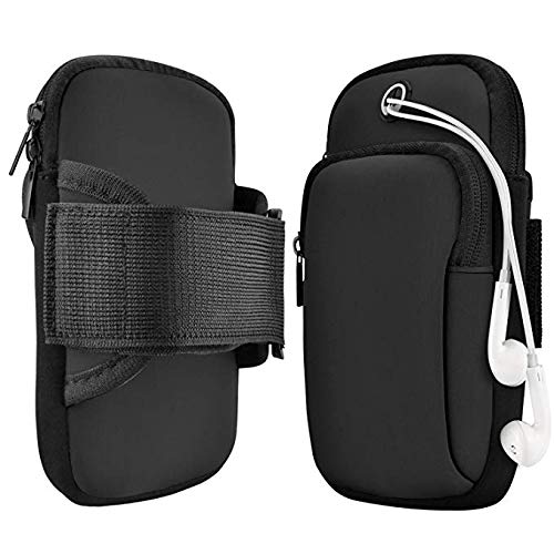 Armtasche，Sport Armband，Armbinde für Handy，Arm Jogging Tasche-Sport Läuft Handy Arm Tasche Tauchen Material Outdoor Fitnessgeräte Arm Schulter Arm Handy-Sets