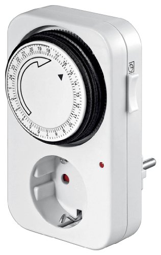 Goobay Zeitschaltuhr Analog mechanischer Timer für die Steckdose