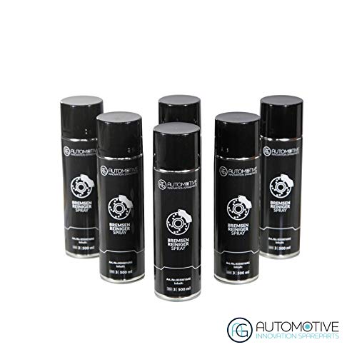 Bremsenreiniger Teilereiniger Intensiv Sprühdose Acetonfrei Spraydose 6x500ml