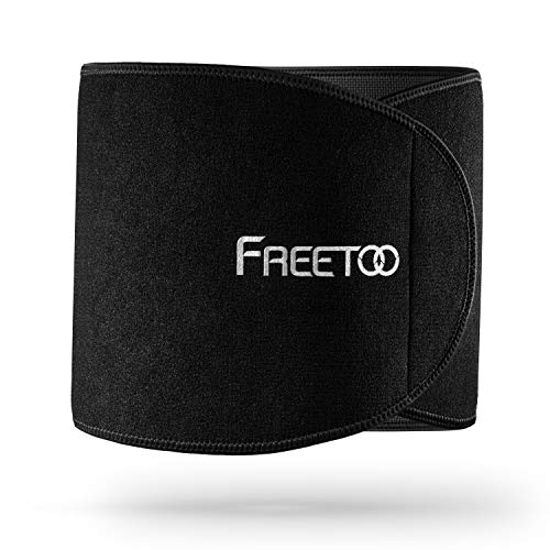 FREETOO Fitnessgürtel Bauchgürtel mit Neoprenmaterial zur Fettverbrennung und Figurenstaltung Beschleunigen geeignet für Bodybuilding, Krafttraining, Muskelaufbau für Männer und Frauen
