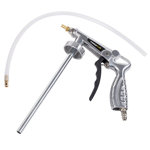 POWAIR0113 Hohlraumpistole Unterbodenpistole Rostschutzpistole Spritzpistole sowie Hohlraumschutzpistole 3,5 BAR mit 1/4' UNI / EURO Anschluss und Euro-Male Kuppler (Druckluft)