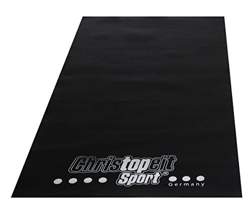 Christopeit Bodenschutzmatte, schwarz