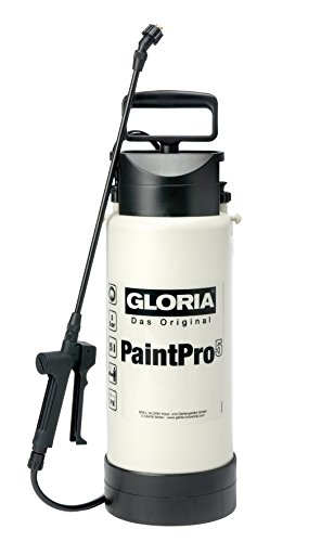 GLORIA Drucksprüher PaintPro 5,  5L, Ölfest für Grundierungen, Farben, Lacke auf Wasserbasis