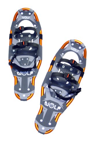 WOLF IMPRESSION Schneeschuhe, 3 Größen, bis 120kg am Schnee