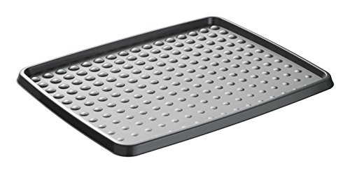 Rotho 1754808853 Schuhablage, Plastik, anthrazit, 48 X 37 X 1.8 cm