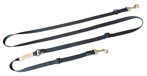 Niggeloh Hundeumhängeleine Deluxe, schwarz, 111100013