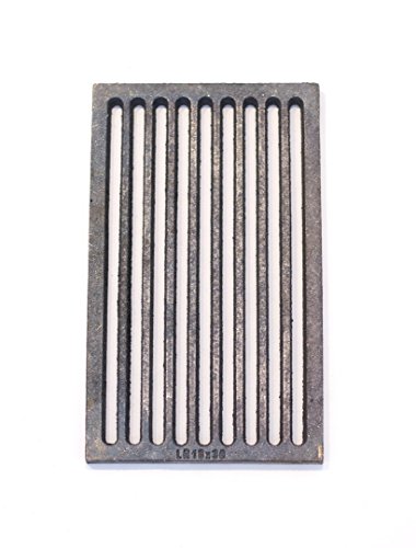 Hochwertiger 18 x 30 cm Gussrost Ofenrost Kaminrost Ascherost Feuerrost Rost