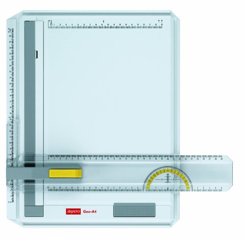 Aristo Geo-Board Zeichenplatte (A4, schlagfester Kunststoff) weiß
