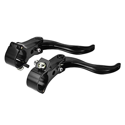 Alomejor Fahrradbremshebel 24mm Mountainbike Fahrrad MTB Aluminiumlegierung Bremshebel Bremsgriff für Radfahren Zubehör (Schwarz)