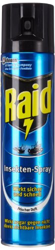 Raid Paral Insektenspray, 4er Pack (4 x 400 ml)