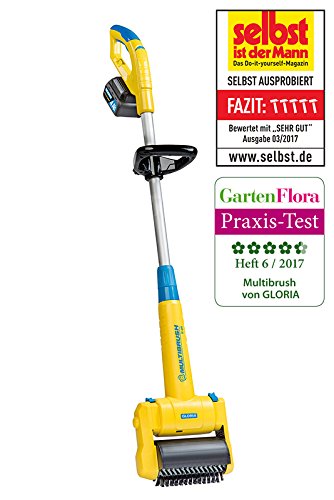 GLORIA MultiBrush speedcontrol 230V inkl. Steinbürste und Fugenbürste
