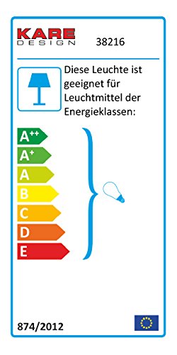 Kare 38216 Bodenleuchte Sultans Palace 47cm, Stahl, matt schwarz