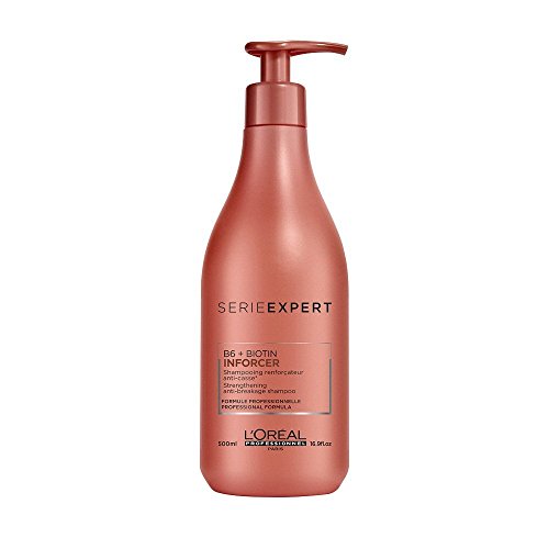 L'Oréal Professionnel Serie Expert Inforcer Shampoo, Aufbauend, stärkend und kräftigend, 1er Pack (1 x 500 ml)